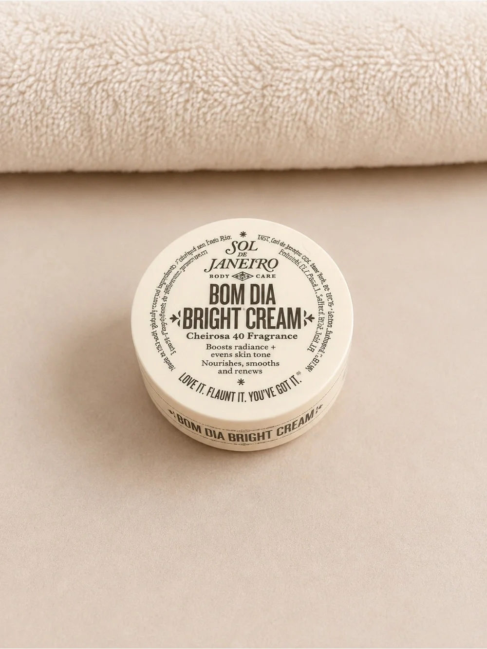 NWT Sol de Janeiro Bom Dia Bright Cream Cheirosa 40 Body Cream Size: 25ml